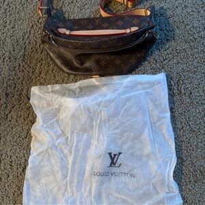 Dark Brown Monogram Belt Bag